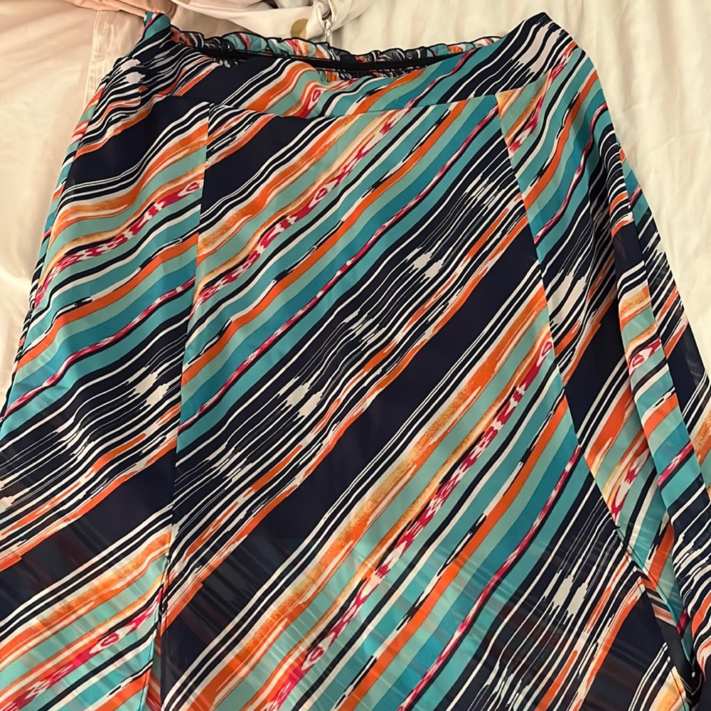 Maurices Striped Maxi Skirt